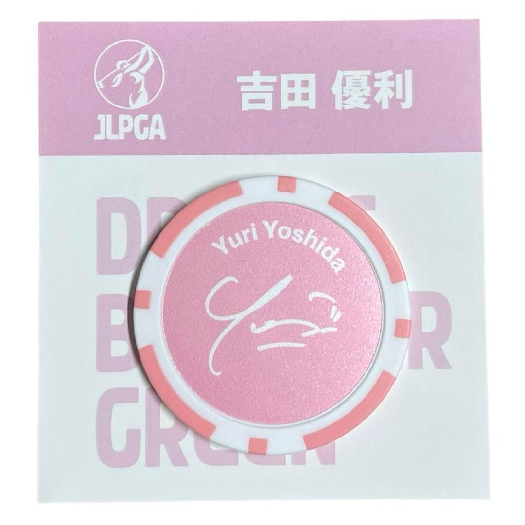 日本女子プロゴルフ協会 公式オリジナルグッズ【吉田優利選手応援グッズ３点セット】