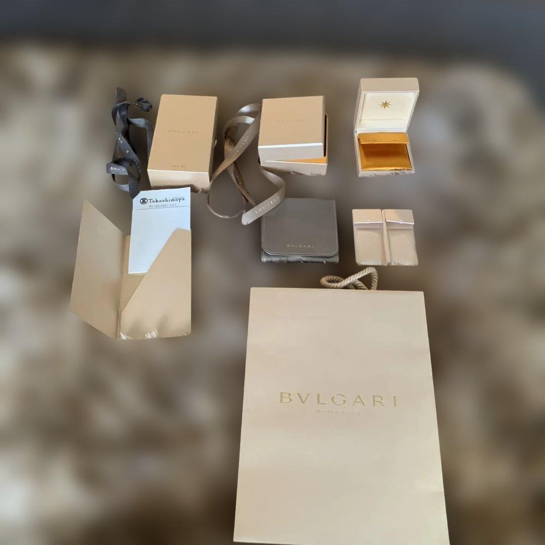 BVLGARI ピアス　空箱セット