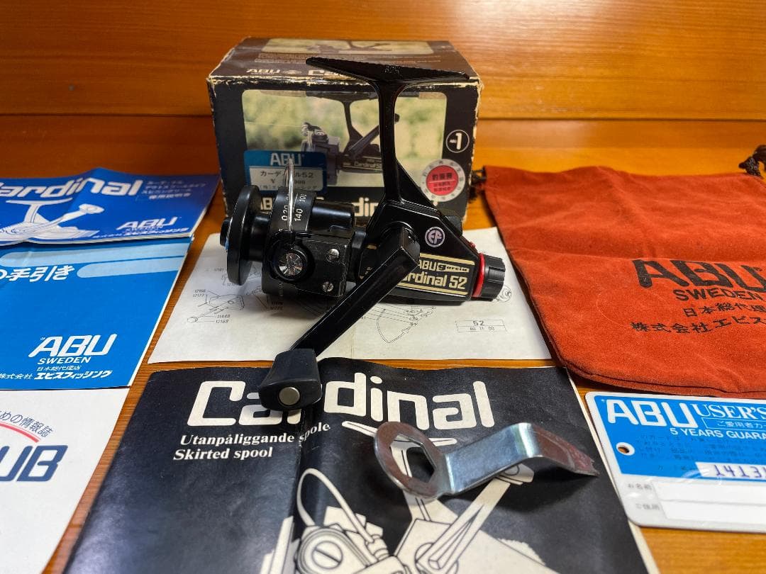 【付属品完備】ABU カーディナル52 メンテ済 極美品 1981年製