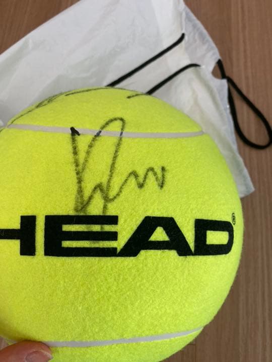 錦織圭サインボール