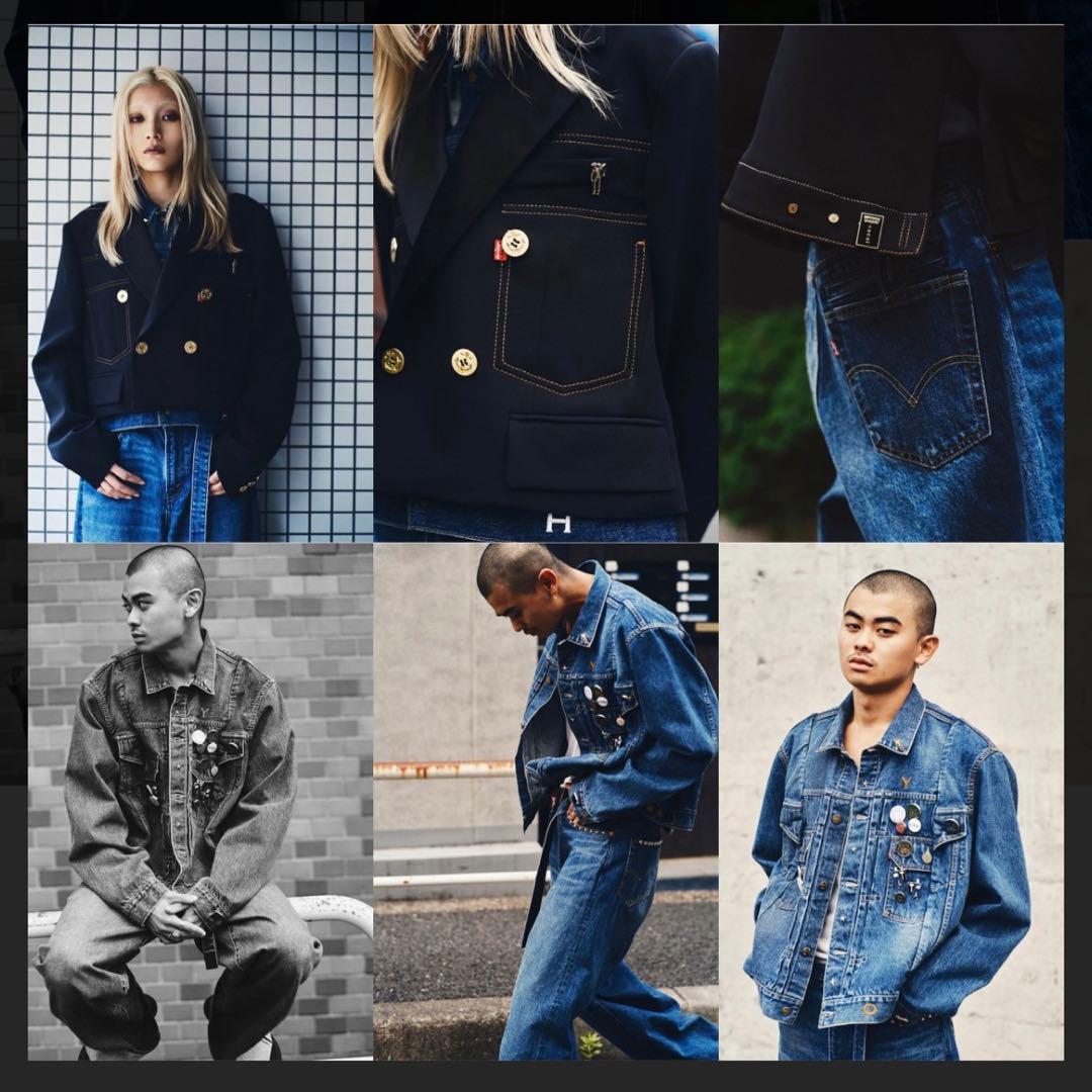 即日発送 sacai Levi’s ピンバッジ リーバイス サカイ ⑤