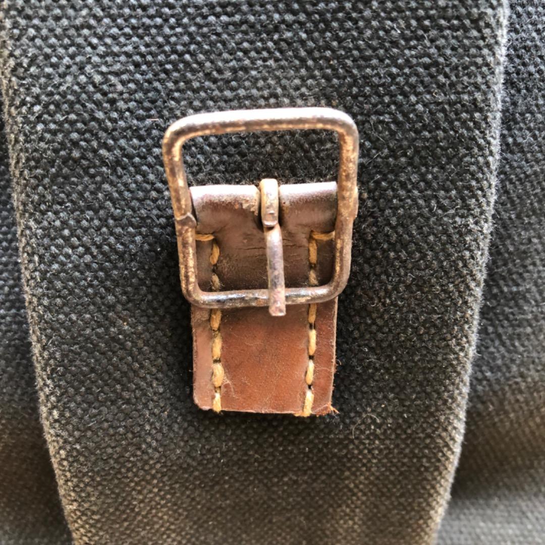 必見！オールドヴィンテージ　極厚帆布 ショルダーバッグ　レア