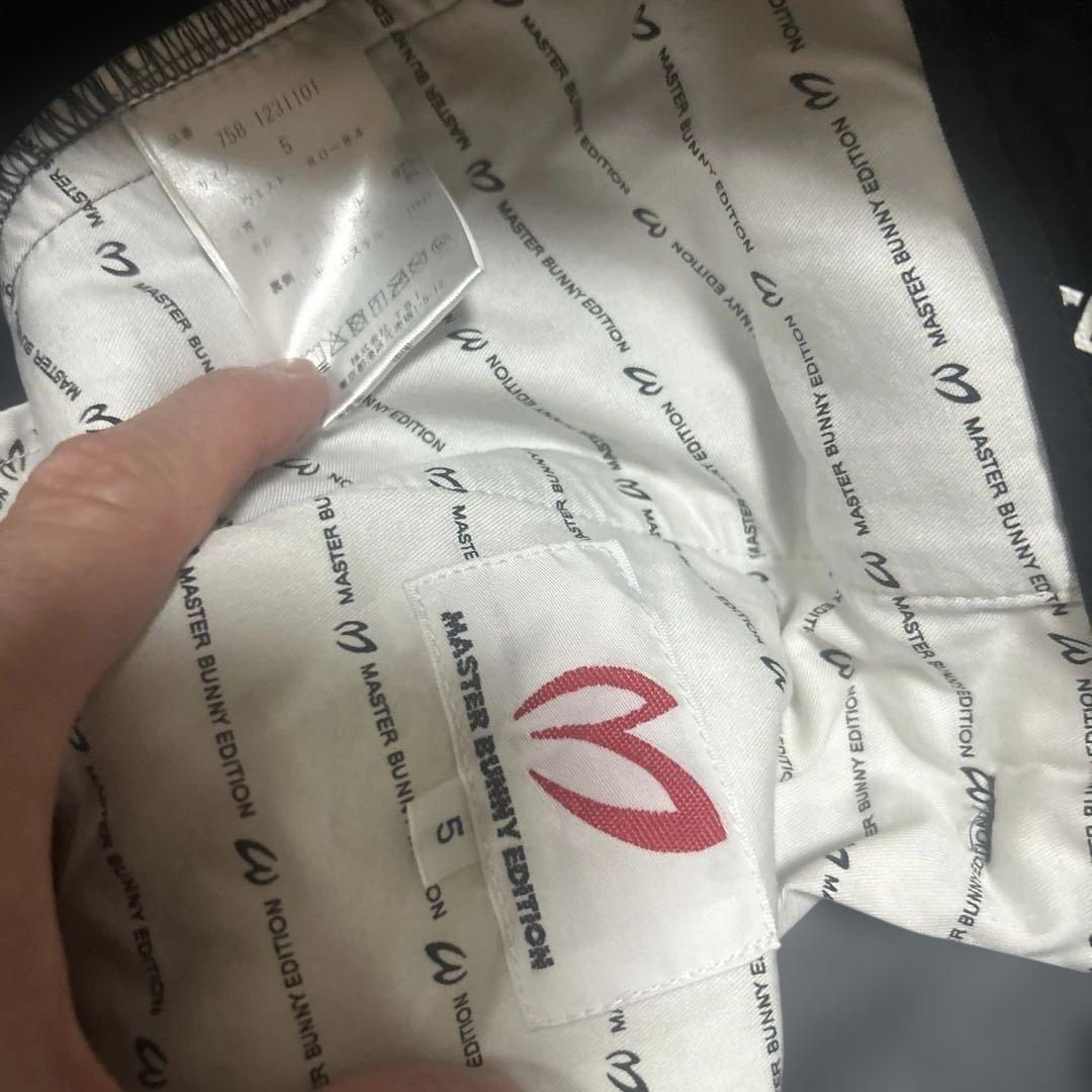 マスターバニーゴルフパンツ　冬用　裏起毛　暖かパンツ