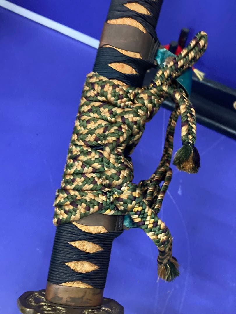 F05）旧家蔵出し 日本陸軍 昭和十三年制定軍刀 拵え 陸軍九八式鐵鞘 軍刀