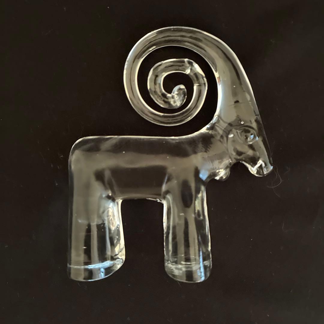 KOSTA BODA　Zooシリーズ ヤギ