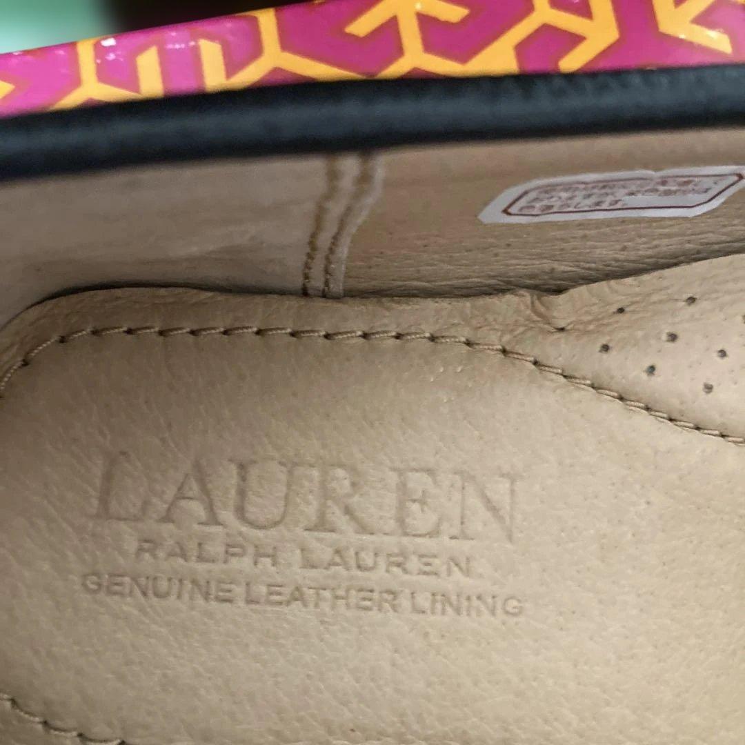 （値下げ）Ralph Laurenブラックレザー ドライビングシュー極美品