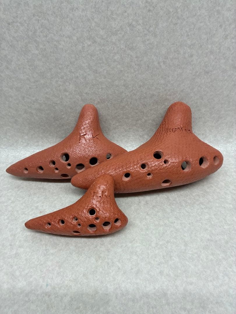 D0104）未使用品 オカリナ 3点セット KOMINE KK 吹奏楽器