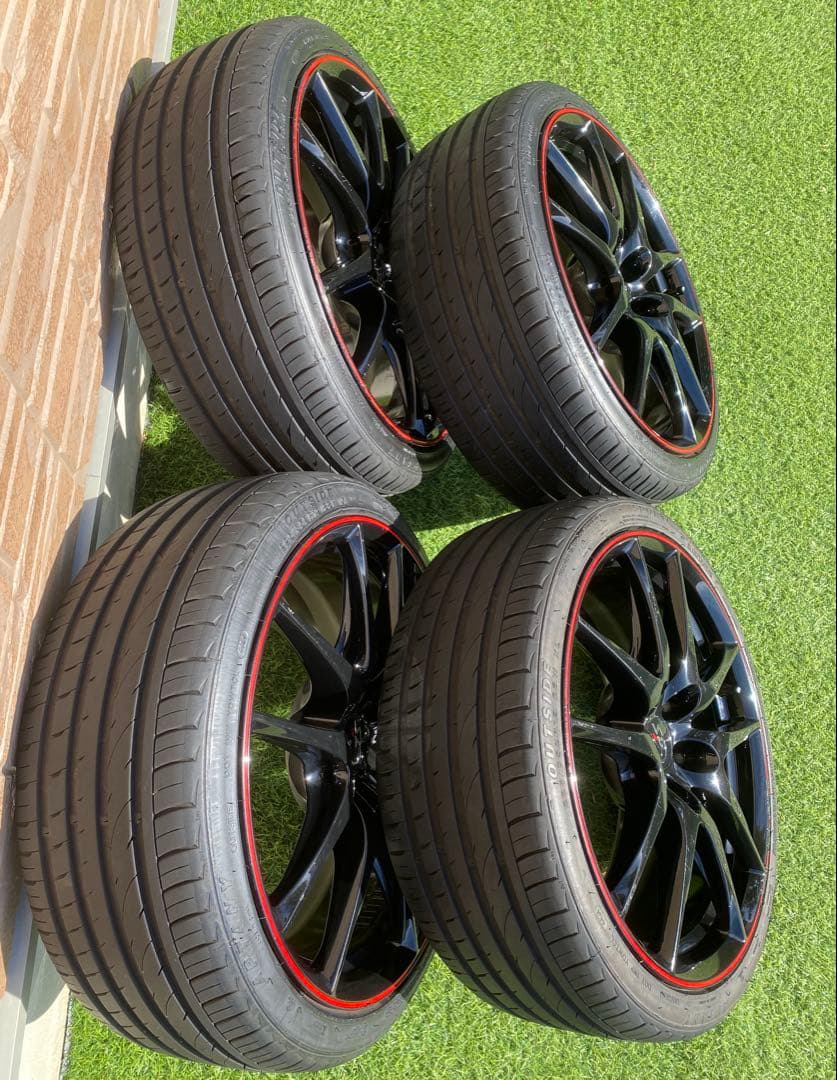 純正19インチアルミホイールセット GRX130 マークX G