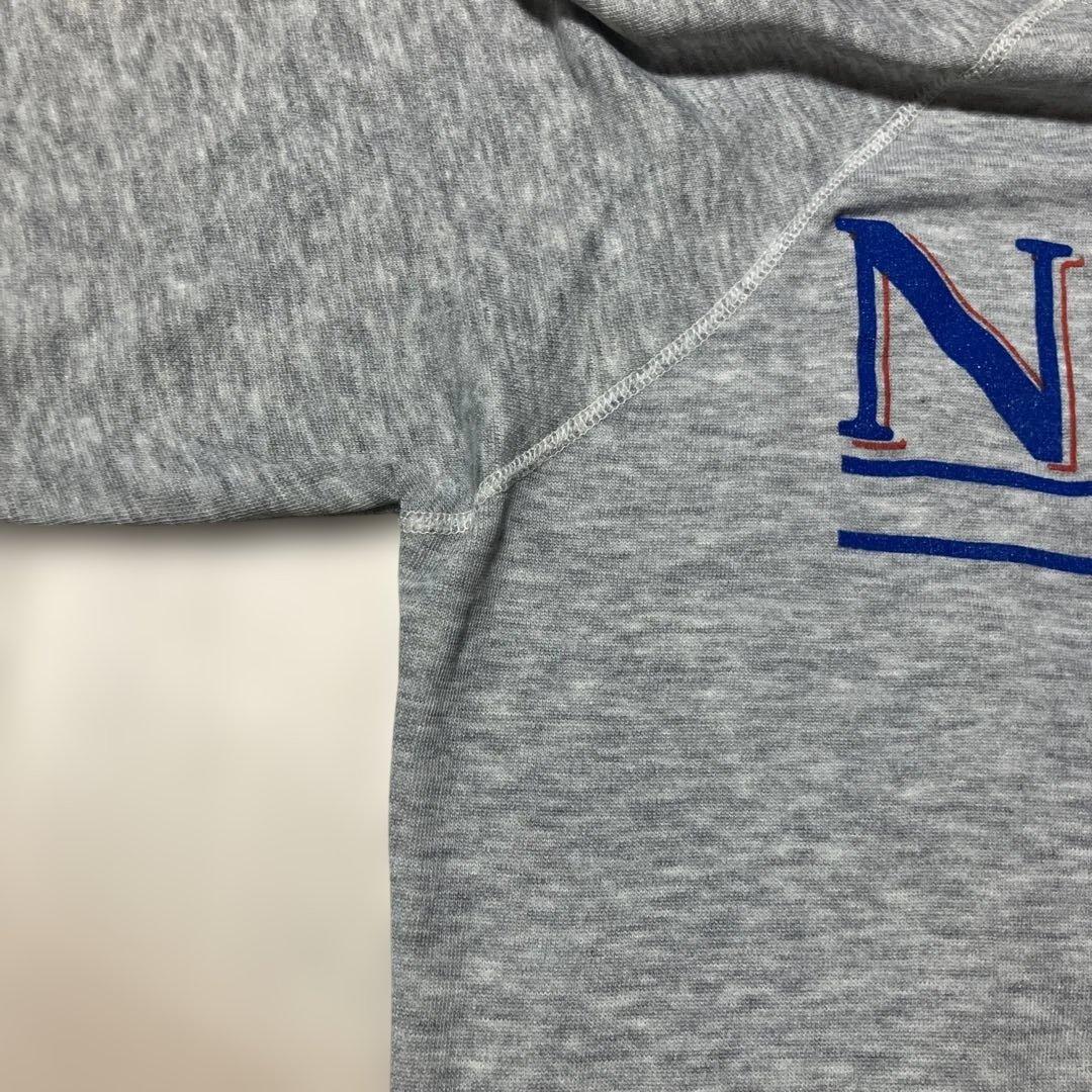 80s 紺タグ US古着 NIKE/ナイキ ヴィンテージスウェット L グレー