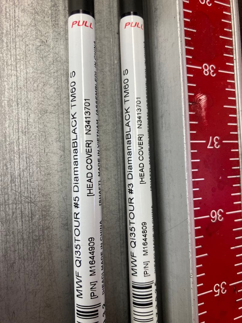 Qi35 Tour フェアウェイウッド＃３#5と純正 TM60(S)2本組新品