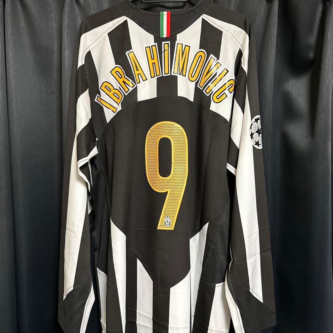 ズラタン・イブラヒモビッチ　ユベントス　　　実使用ユニフォーム　証明書付き　引退