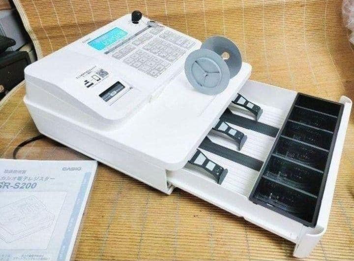 カシオレジスター　SR-S200　最新機種　スマホで設定売上管理　831983