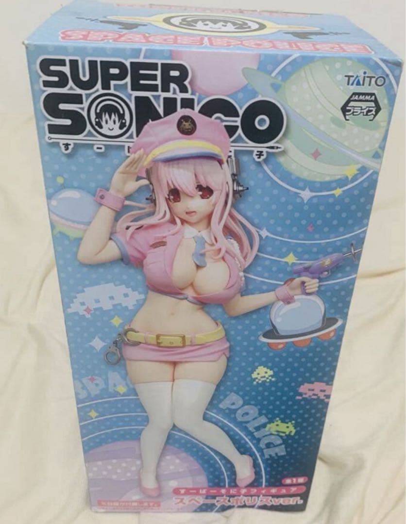 未使用　送料無料 すーぱーそに子　スペースポリスver. フィギュア