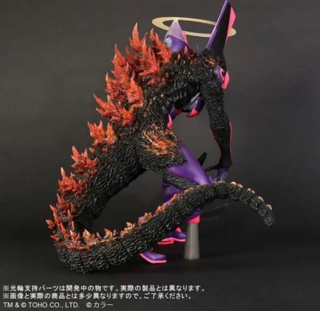 ゴジラ 対 エヴァ 東宝30cmシリーズ 初号機 バーニング\"G\"覚醒形態