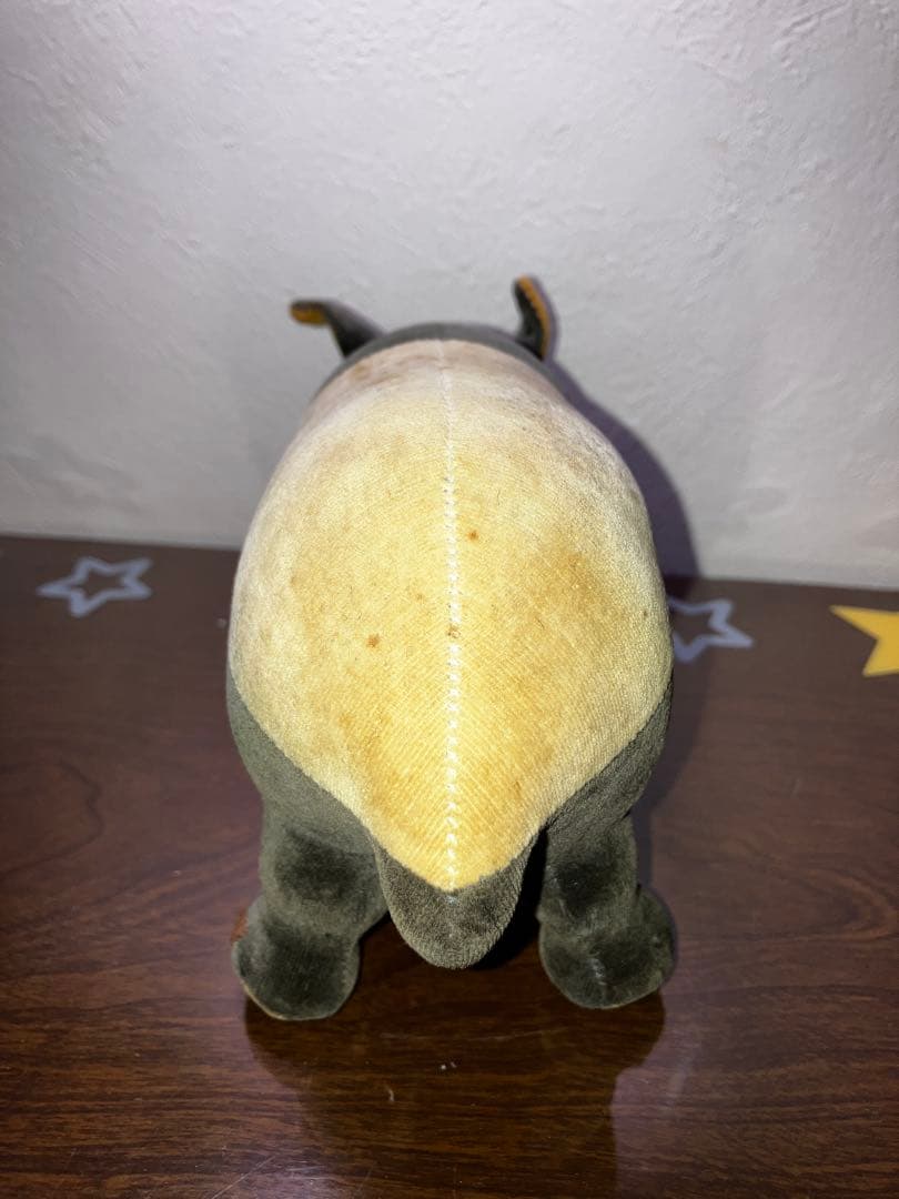 東京動物園協会　おがくずぬいぐるみ　バク　昭和レトロ　おがくず人形