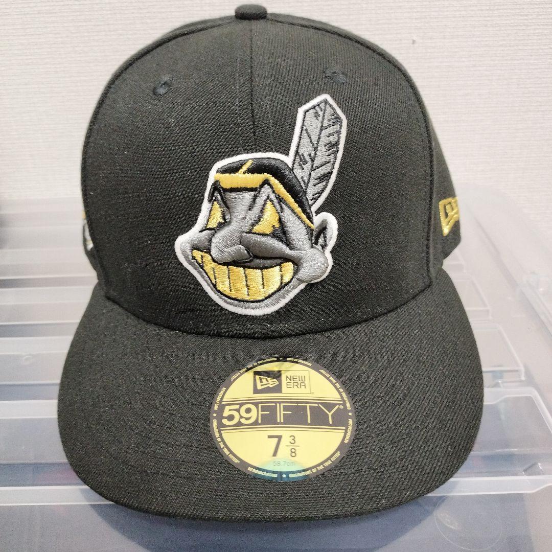 user_cac74822 ニューエラ　インディアンズキャップ2点セット