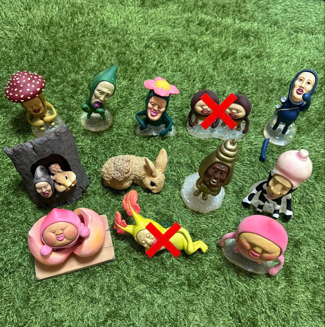こびとづかん　陶器製　フィギュア　10体セット