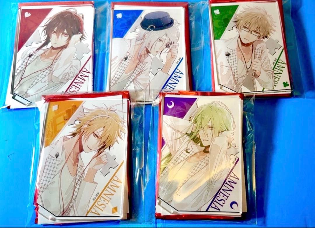 AMNESIA アムネシア バレンタイン アクスタ 全種セット a17