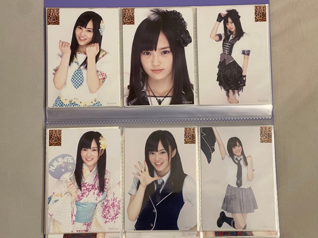 山本彩さん　NMB48 生写真　公式写真　カード　110枚　バラ売り可