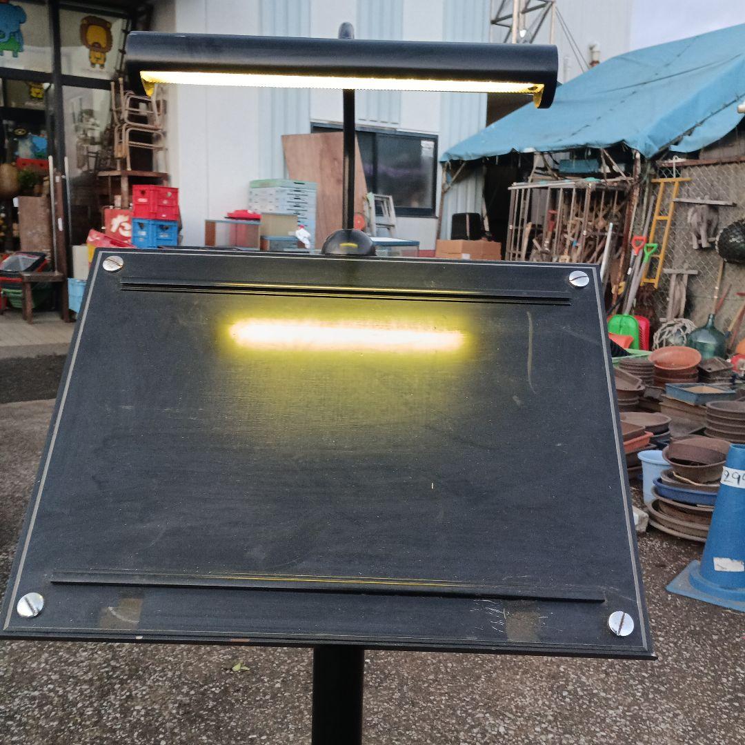 5734）メニュースタンド　LED照明付き　店頭ディスプレイ