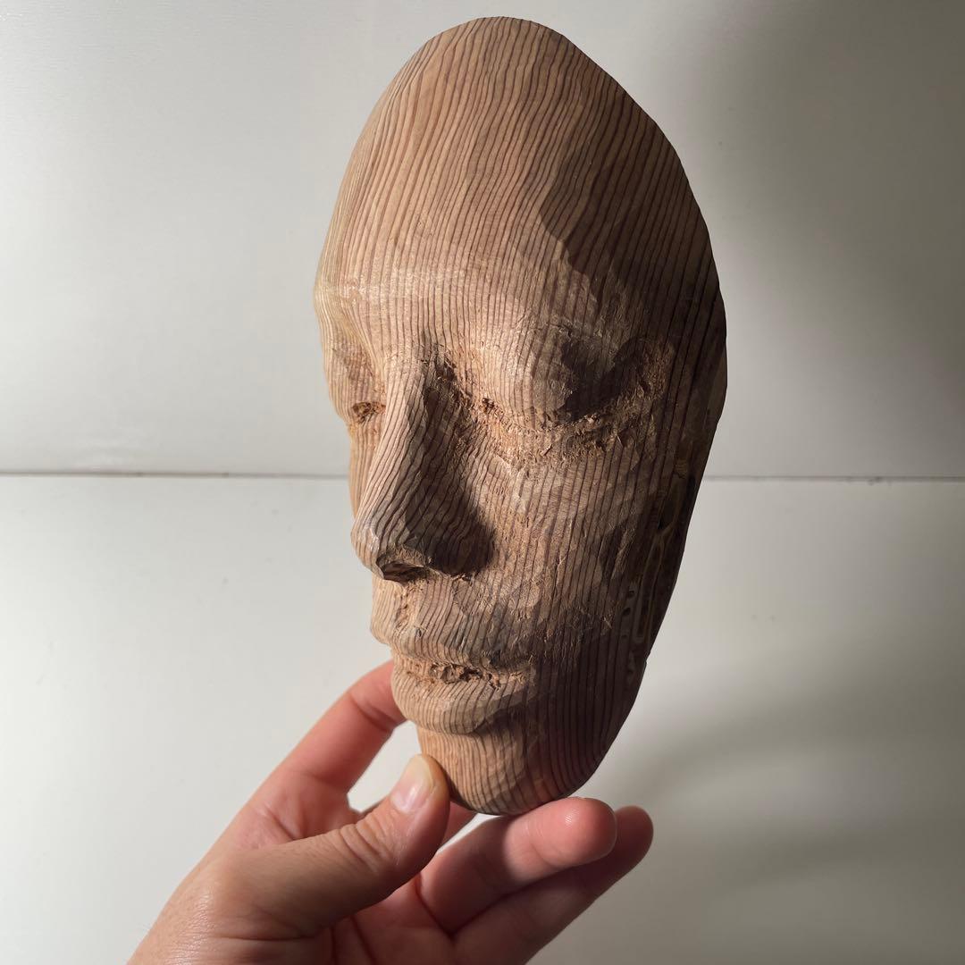 お面　オブジェ