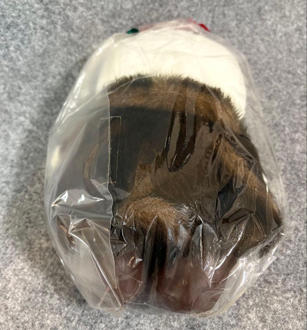 ハローキティ ドール ぬいぐるみ ミンク コート 焦茶