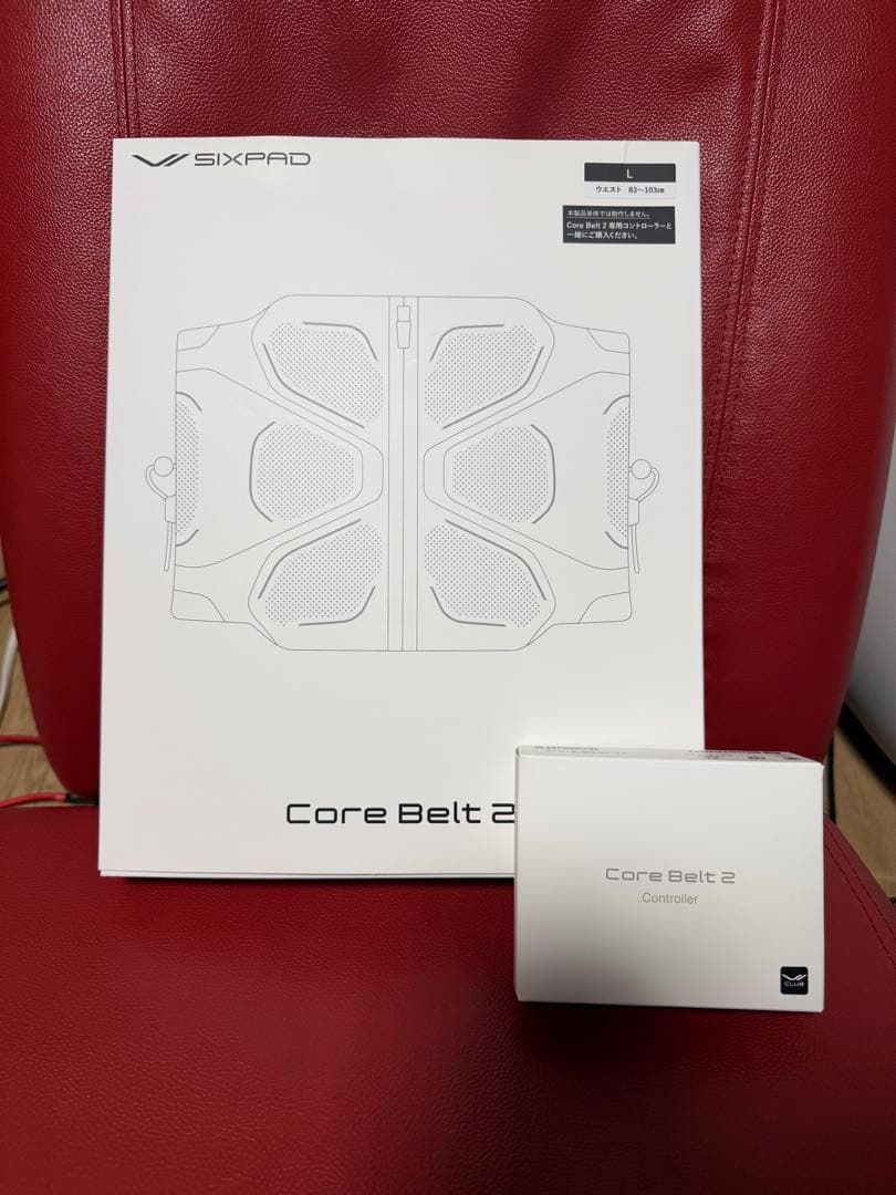 新品未使用品　SIXPAD Core Belt 2 Lサイズ　コントローラー付き
