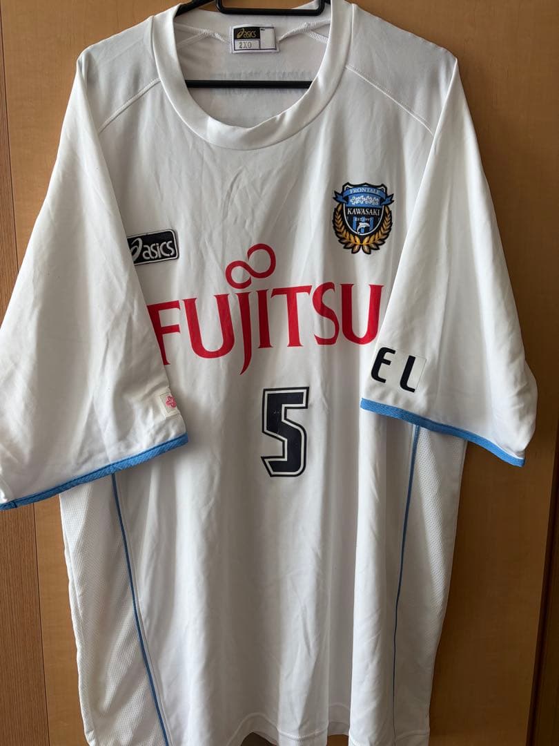 川崎フロンターレ　2005 awayユニ 5 選手着用モデル