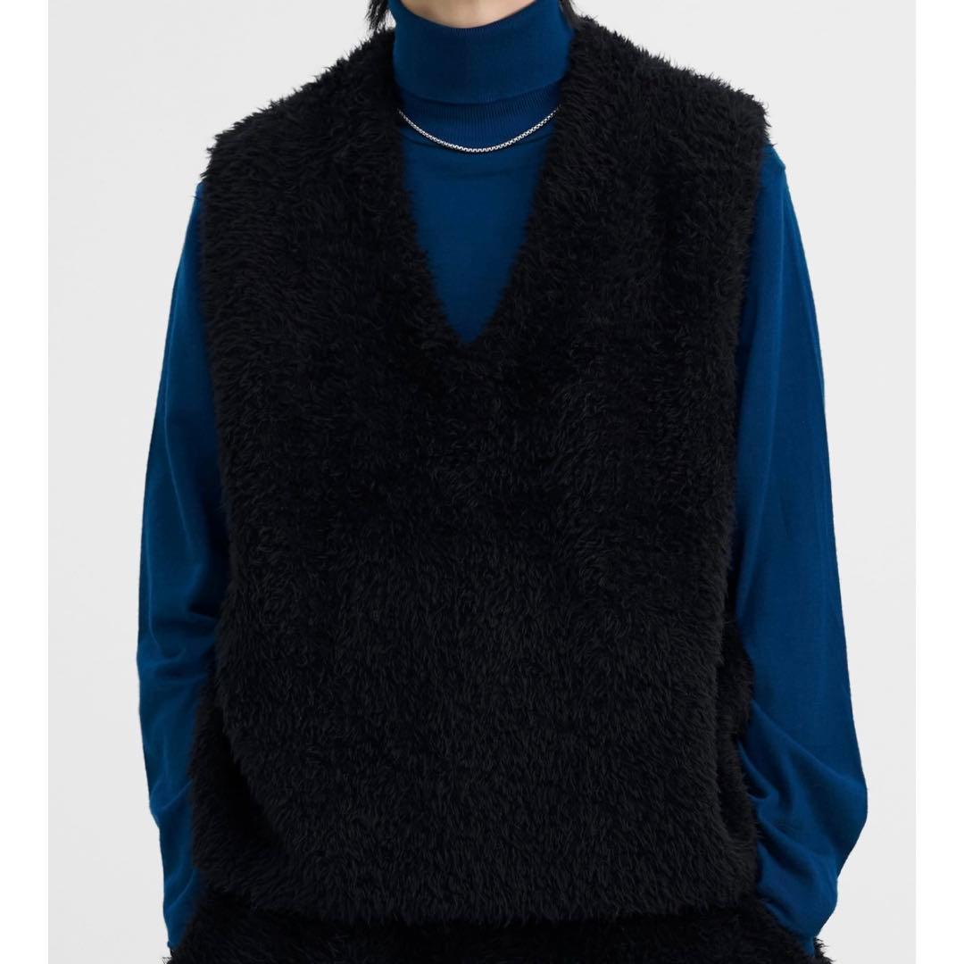 LAPIIS BRITISH FUR ベスト パンツ セットアップ