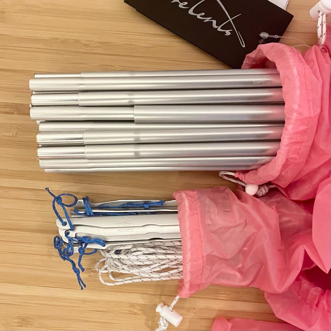 希少 新品 未使用 プレテント ライトロック 1P ピンク 専用FP付(おまけ)