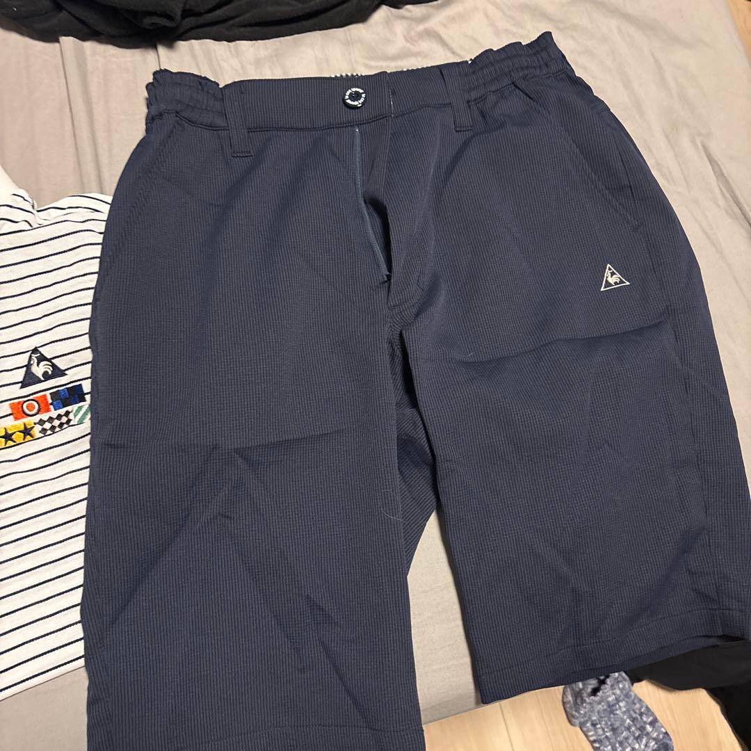 Le Coq Sportif ポロシャツとショートパンツセット