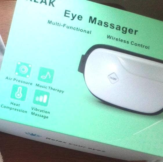 プロ仕様❣使い捨てのホットアイマスクに満足できない方に♪❤アイマッサージャー