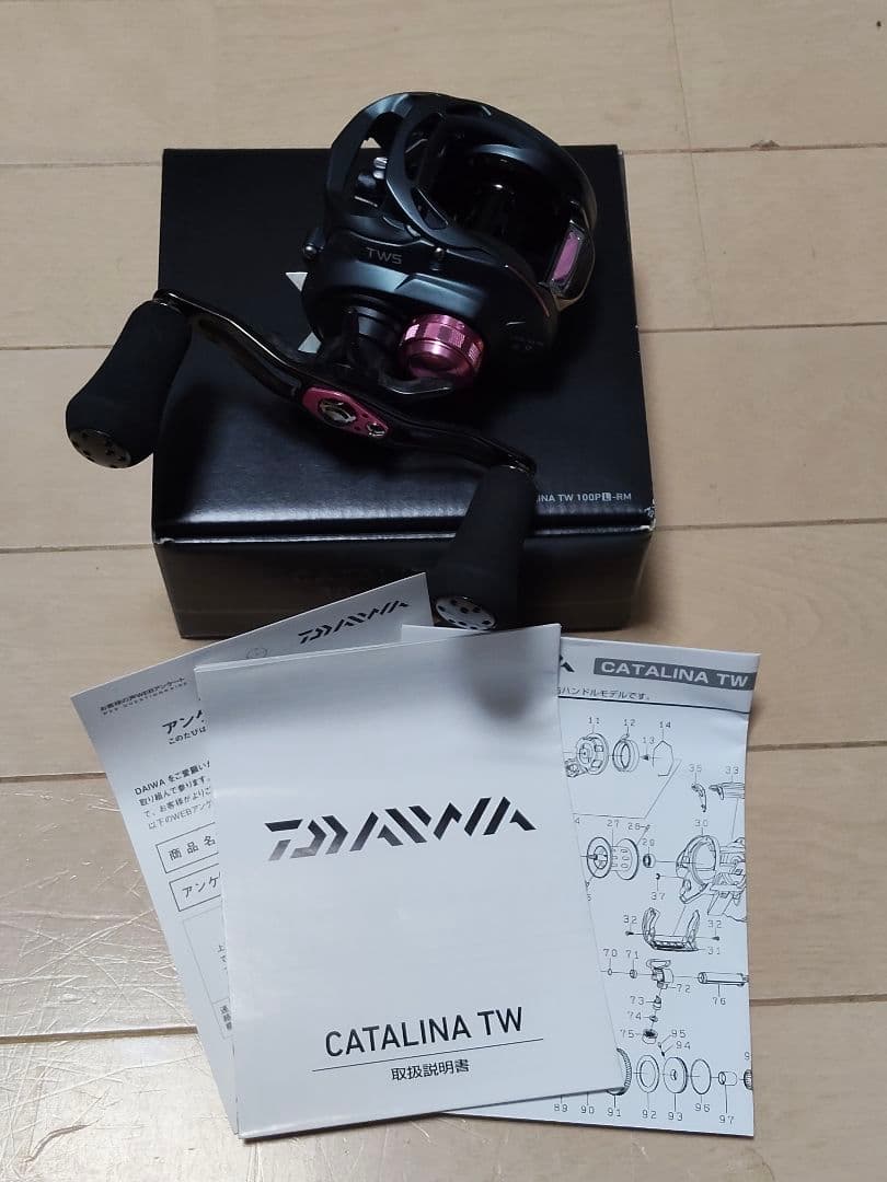 Daiwa　ダイワ　Catalina キャタリナ　TW　100PL-RM