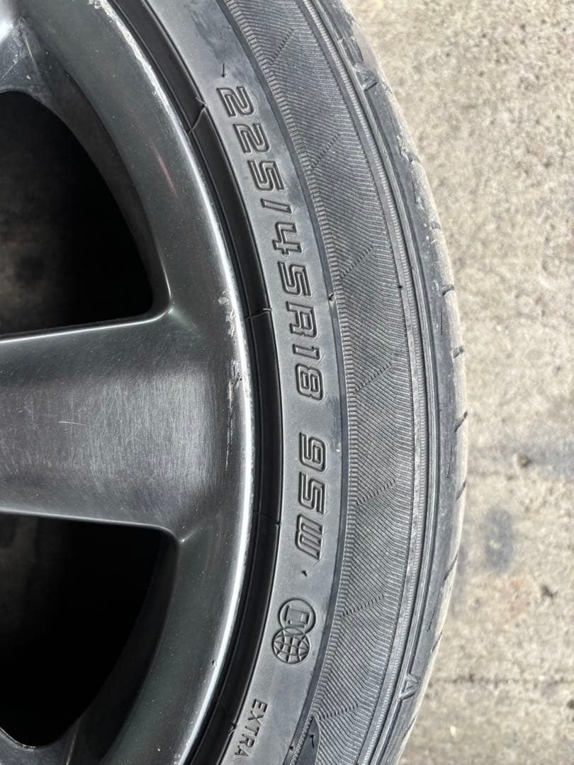 18クラウン純正ホイールタイヤ