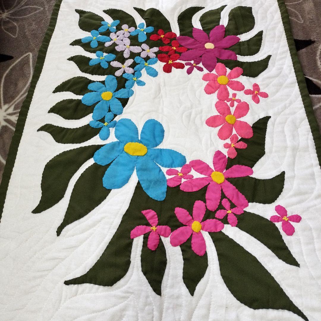 みつこ様 ご確認用 ハワイアンキルト 81✕52 3枚