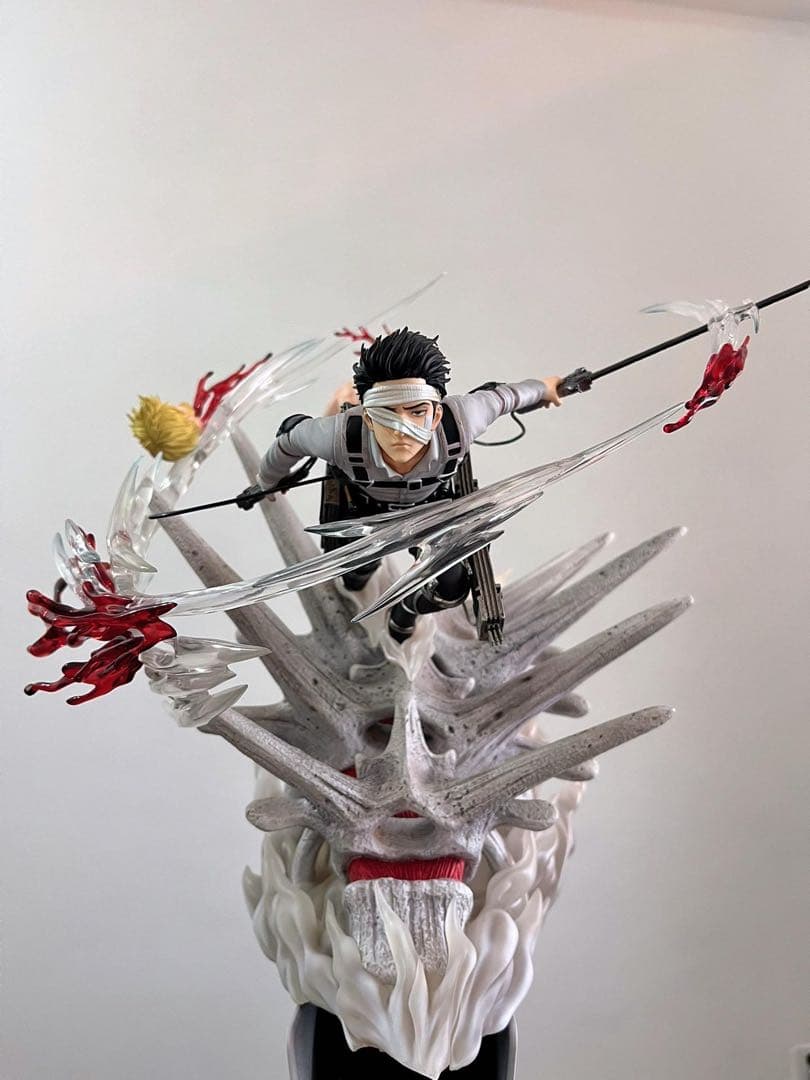 進撃の巨人 調査兵団 兵長 リヴァイ ガレージキット フィギュア 塗装済み