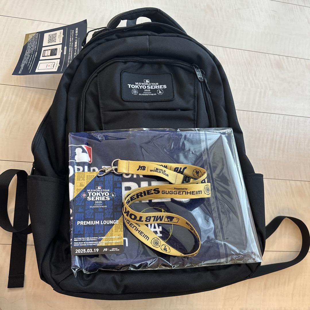 【非売品】MLB 東京シリーズ2025 エキサイトシート記念品　リュック　バッグ