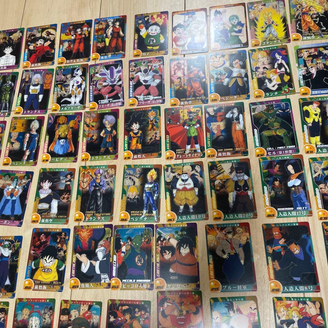 希少ドラゴンボール森永ウエハースカード&3Dカード 計101枚セット&付録。32