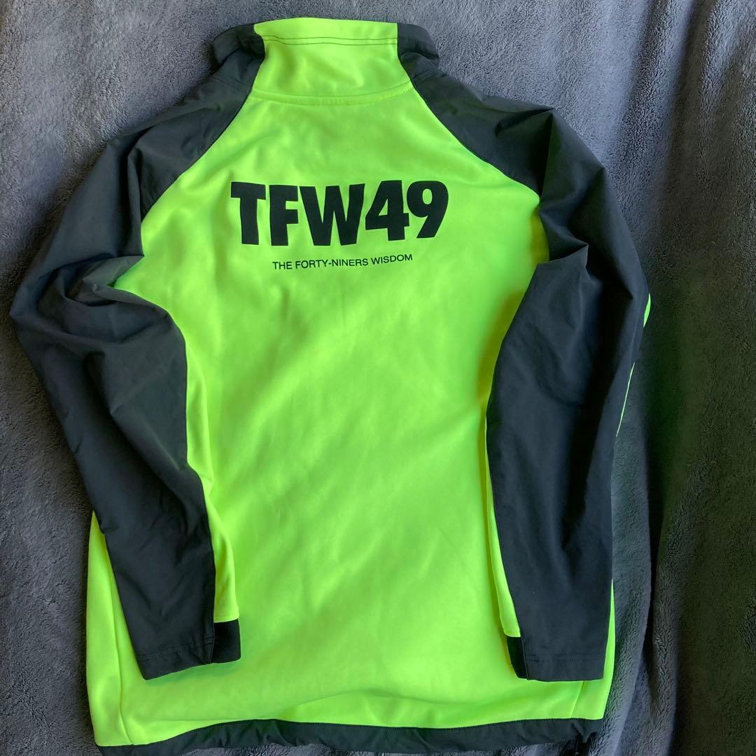 TFW49 プルオーバー　蛍光イエロー　ゴルフ　Lサイズ