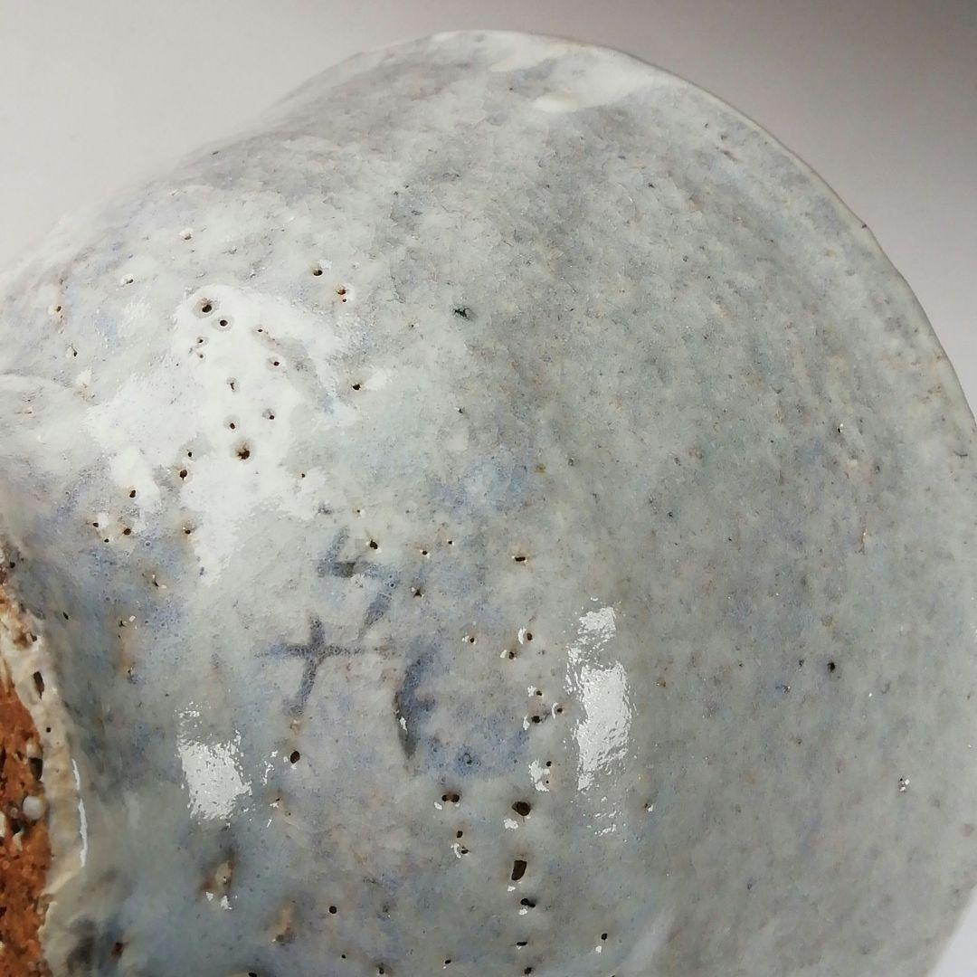 Ｔ５５　茶碗　『粉引茶碗』『斎藤乾一作』　共箱　抹茶碗　茶道具