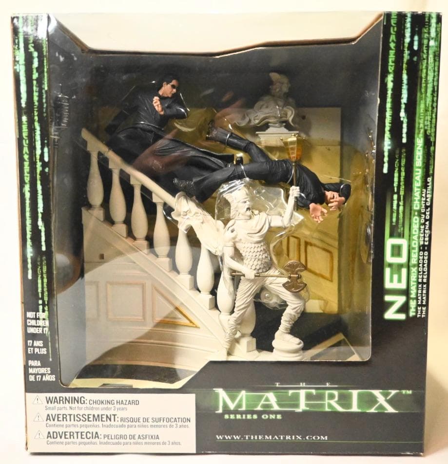 マトリックス　Neo フィギュア 階段　マクファーレントイズ