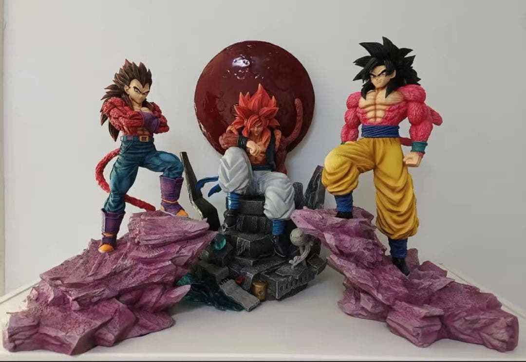 ドラゴンボール ゴジータ ガレージキット ガレキ スタチュー①②