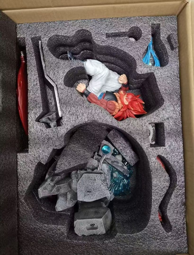 ドラゴンボール ゴジータ ガレージキット ガレキ スタチュー①②