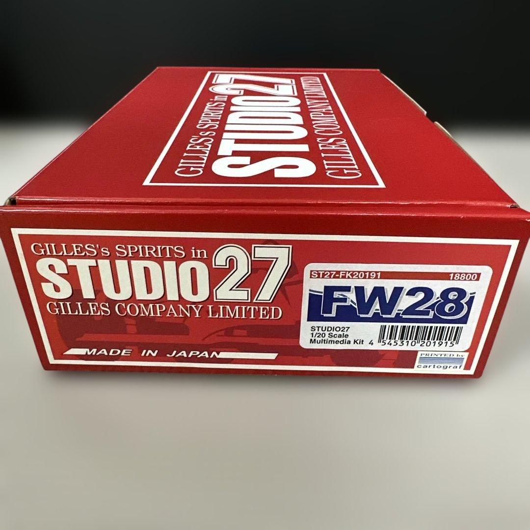 studio27 FW28 ガレージキット(スペアデカール付き)