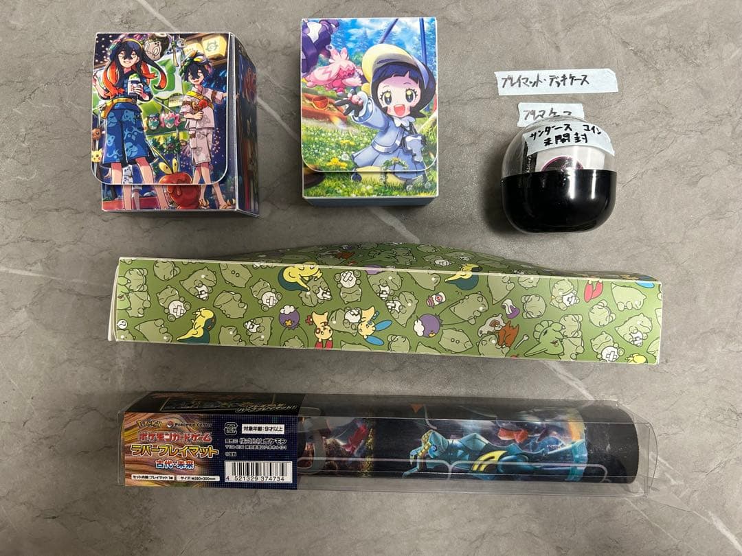 ポケモンカード まとめ売り 引退品 古代未来プレイマット　デッキケース