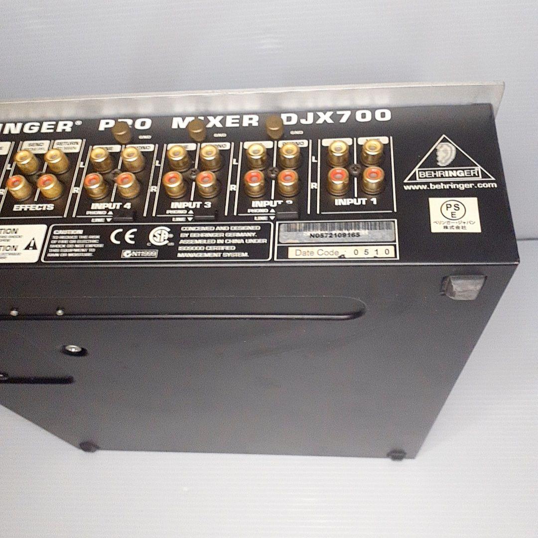 Behringer djx700 4ch ミキサー　音だしOK　通電　ジャンク
