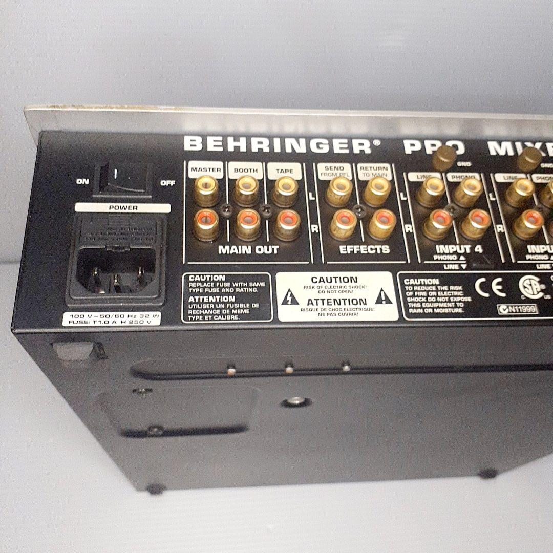 Behringer djx700 4ch ミキサー　音だしOK　通電　ジャンク