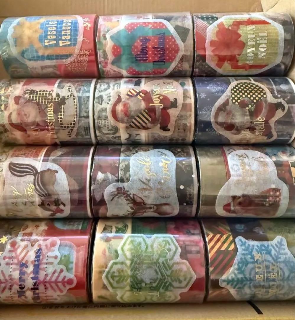 廃盤mt クリスマスマスキングテープ2016、2017、2018、2019