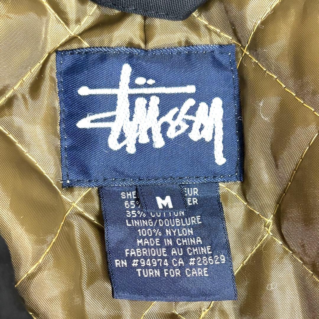 紺タグ 90s STUSSY down coat Coach jacket 中綿