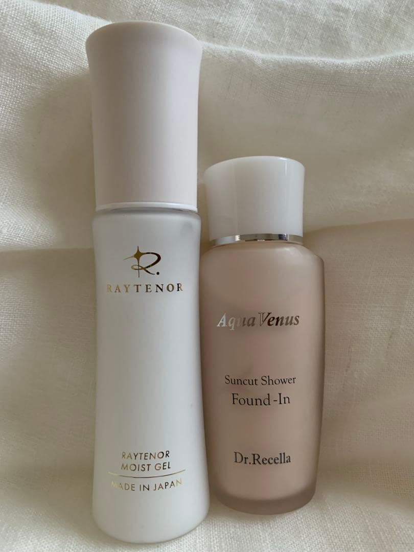 ドクターリセラ　レイテノール　サンカットシャワーファンデイン　モイストジェル